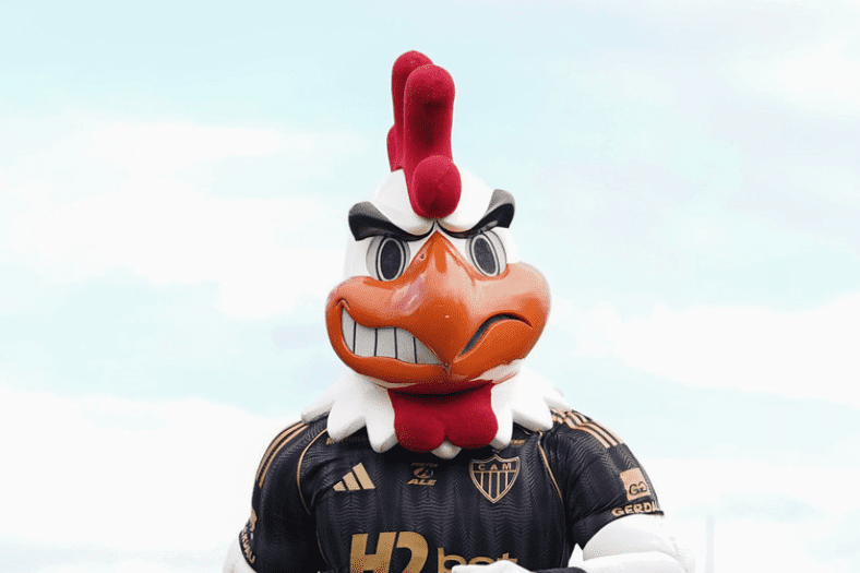 Os dentes do Galo Doido / Crédito : Daniela Veiga / Atlético