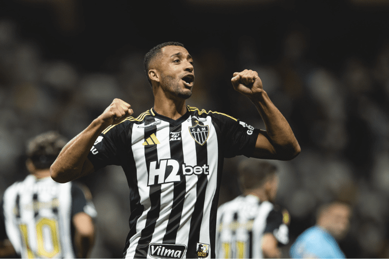 Vitor Hugo marcou três gols nos últimos sete jogos do Galo / Crédito: Pedro Souza/ Atlético
