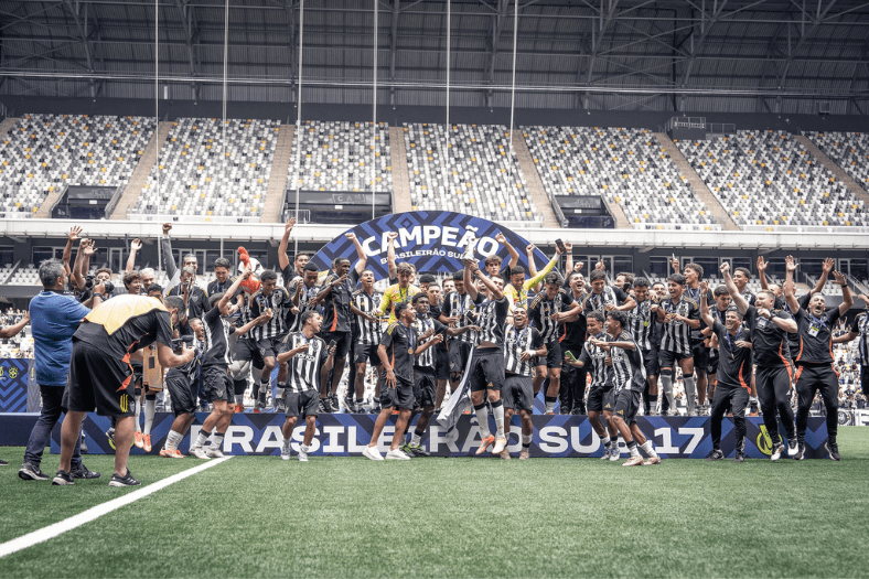 Atlético conquistou o Campeonato Brasileiro sub-17 (Crédito: Rafael Leandro / Atlético)