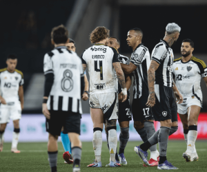 Duelo entre Botafogo x Atlético, no Estádio Nilton Santos, pelo Brasileirão - Crédito: Pedro Souza/Atlético
