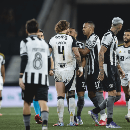 Duelo entre Botafogo x Atlético, no Estádio Nilton Santos, pelo Brasileirão - Crédito: Pedro Souza/Atlético