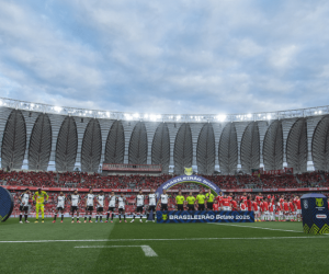 Galo e Inter empataram no Beira-Rio (Crédito: Pedro Souza/Atlético)