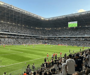 Mais de 33 mil atleticanos acompanharam a vitória do Galo sobre o Ceará (Crédito: Victor Martins)