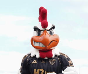 Os dentes do Galo Doido / Crédito :  Daniela Veiga / Atlético