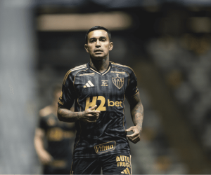 Atlético estrou no fim de setembro a camisa 3 de 2025 - Crédito: Pedro Souza/Atlético