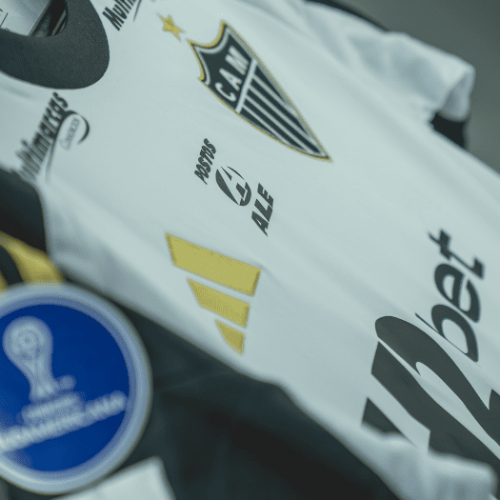 Camisa do Atlético preparada para jogo da Copa Sul-Americana -Crédito: Pedro Souza/Atlético