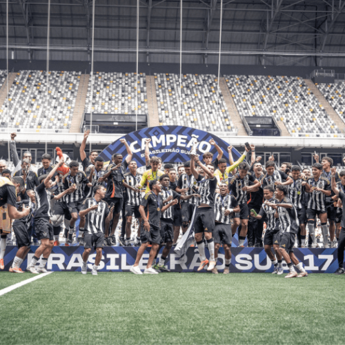 Atlético conquistou o Campeonato Brasileiro sub-17 (Crédito: Rafael Leandro / Atlético)
